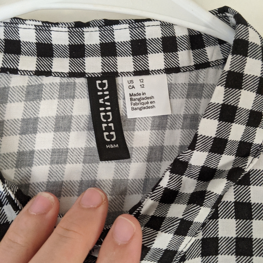Gingham dress